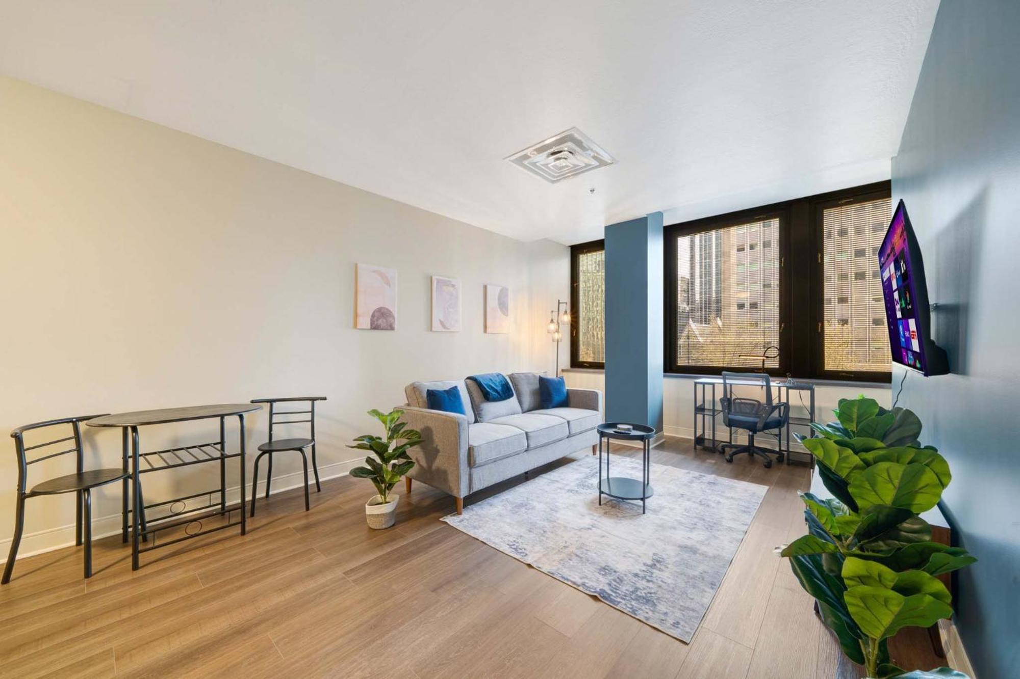 Apartament Vibrant Luxury Prime Location 24-7 Onsite Parking Gym Lounge Pittsburgh Zewnętrze zdjęcie